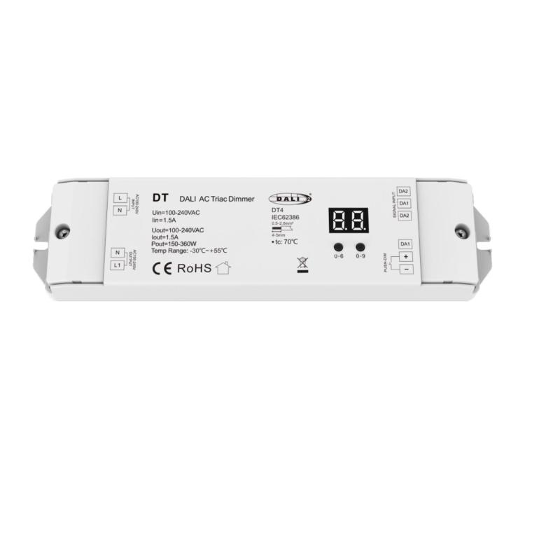 Regulador DALI-2 a TRIAC con Push-Dim SKYDANCE DT Compatible con Pulsador