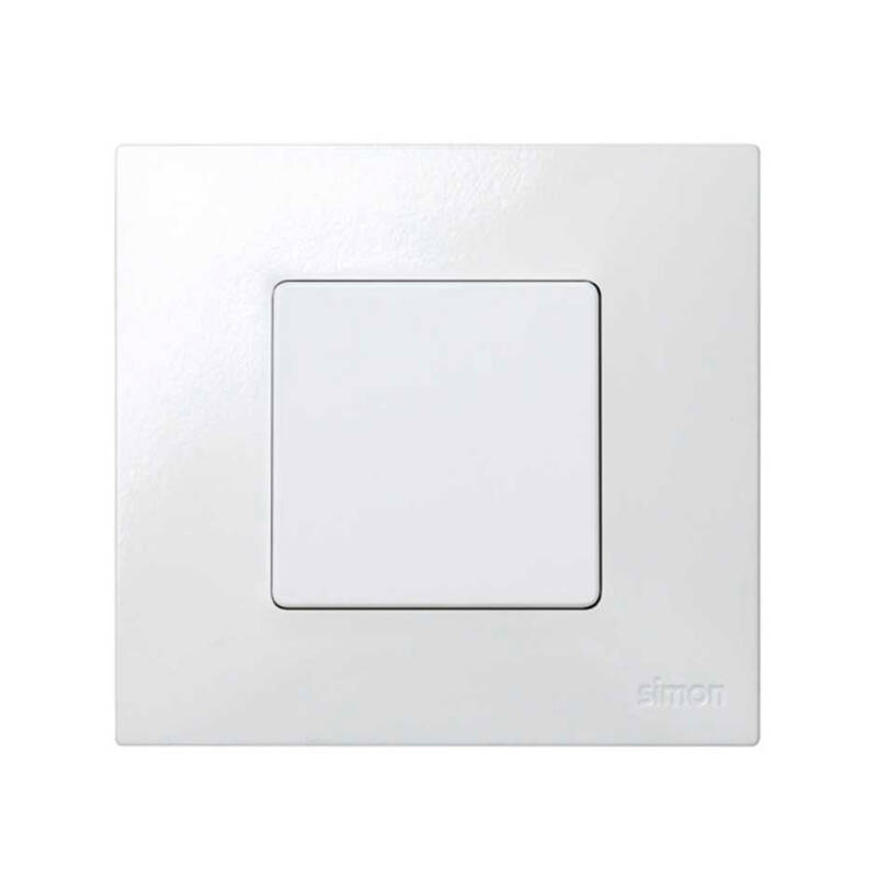 Interruptor Pulsador Neutro Simple SIMON 27 Play 27659