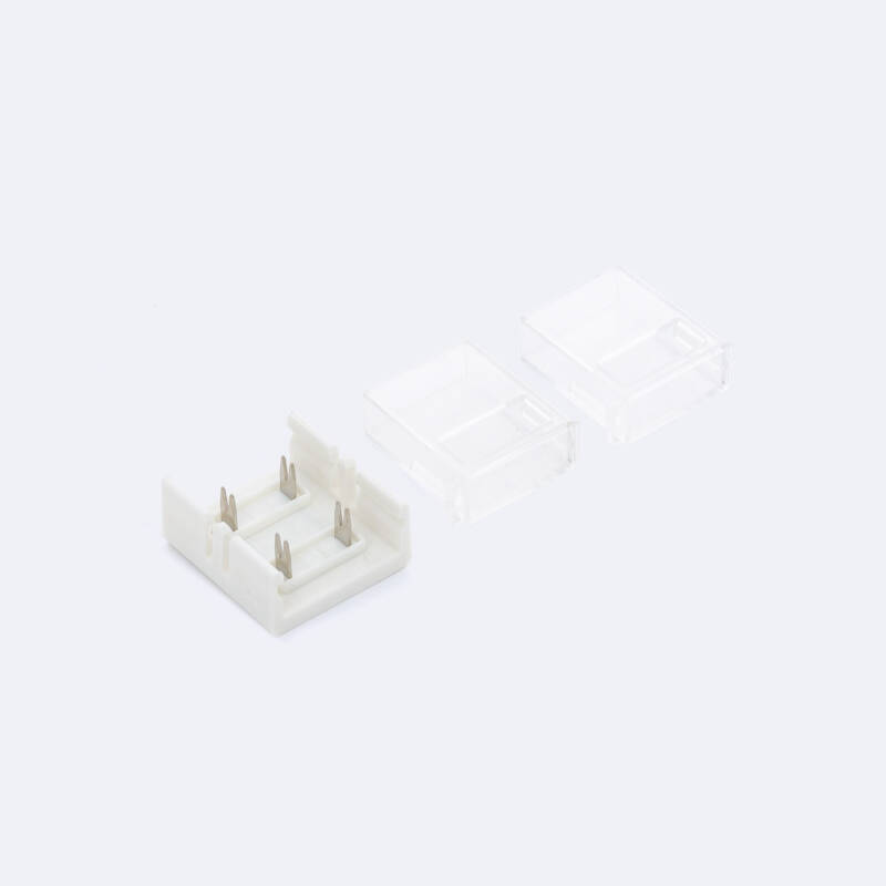 Conector Hipopótamo para Tira LED Autorrectificada 220V AC SMD Silicone FLEX Ancho 12 mm