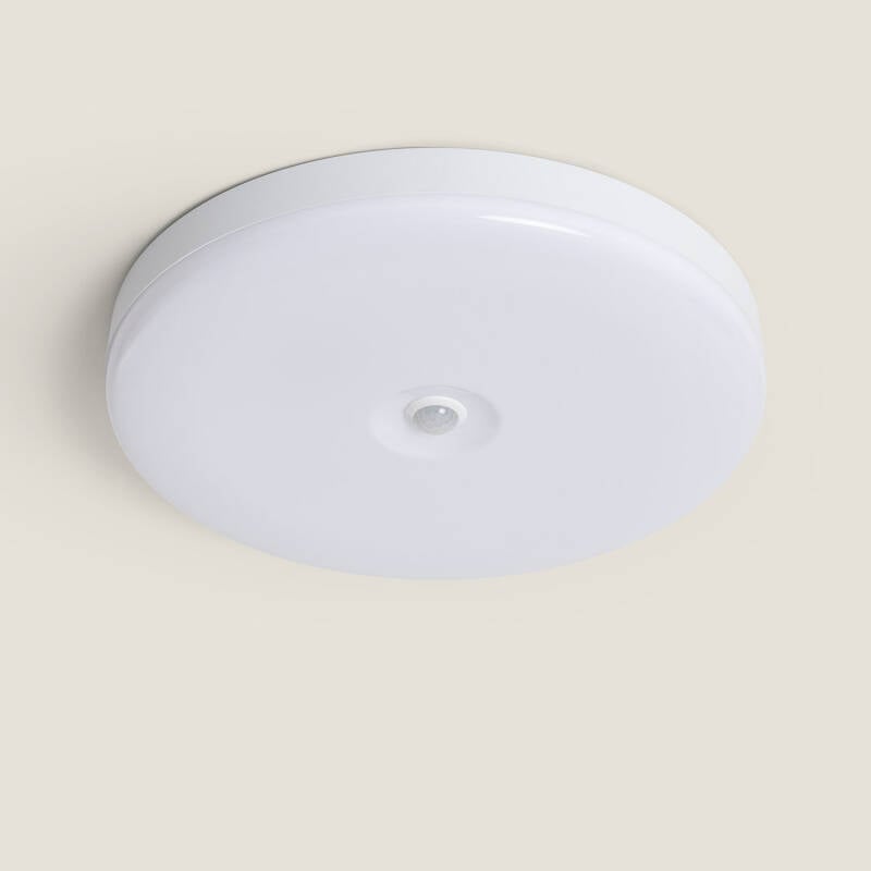 Plafón LED 18W Circular Ø290 mm con Sensor de Movimiento PIR