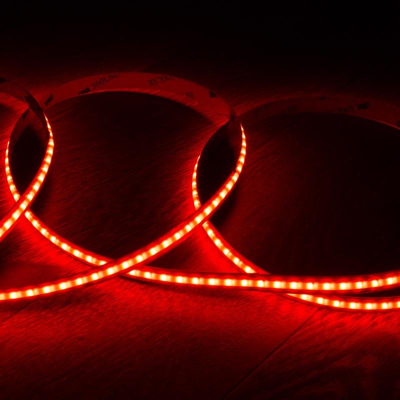 Tira LED 24V RGB COB 420 LED/m 5m 18W/m Ancho 10mm Corte 5cm IP20
