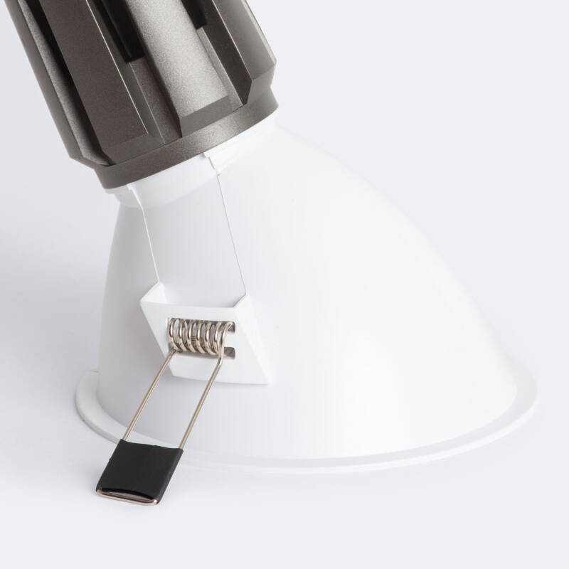 Foco Downlight LED 9W / 12W Cónico inclinación 20º Areni Corte Ø 100 mm