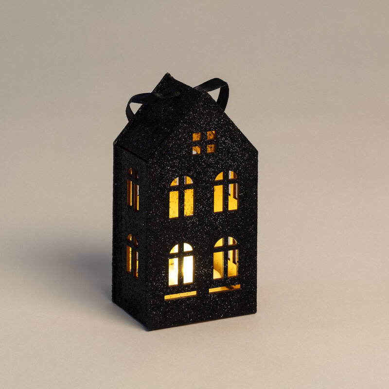 Casita de Navidad LED Madera Tymbon