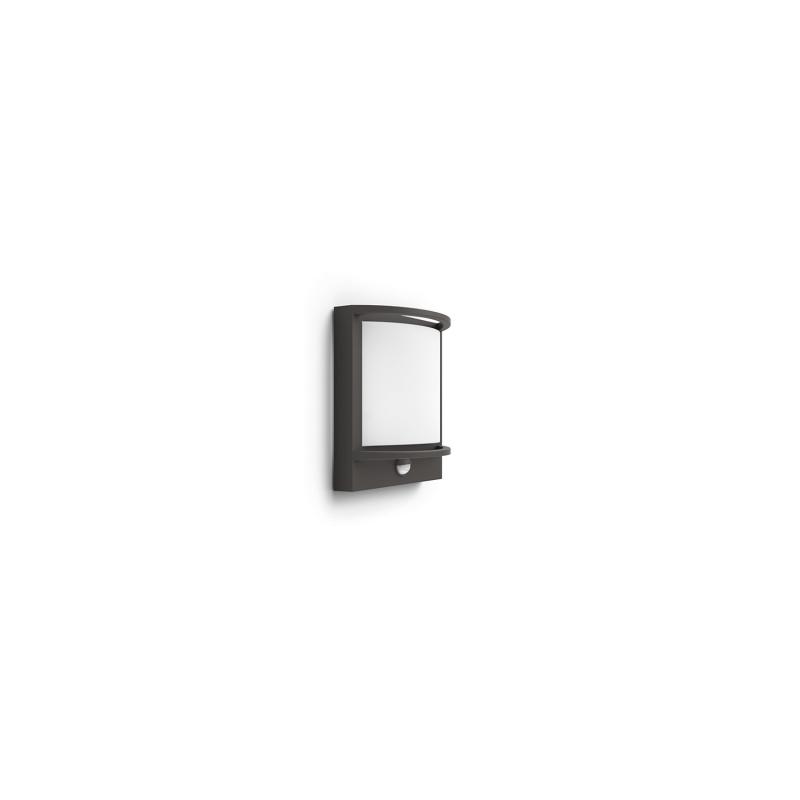 Aplique de Pared Exterior LED con Sensor Movimiento 12W PHILIPS Samondra