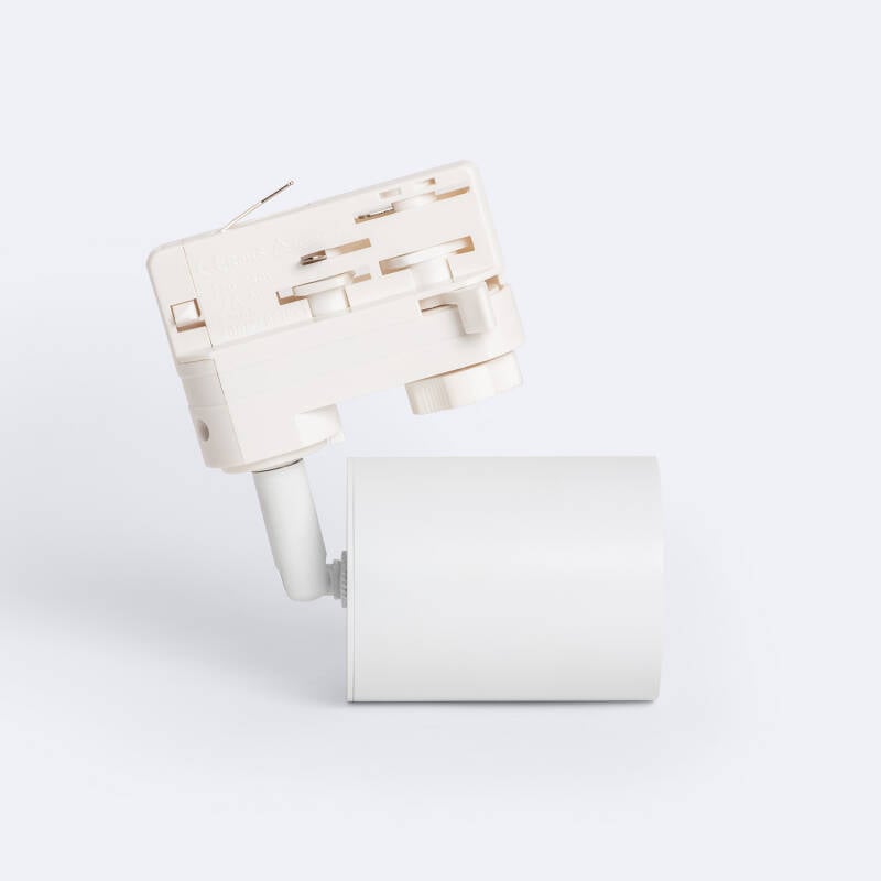Foco Carril LED Trifásico 10W Regulable Mallet Blanco