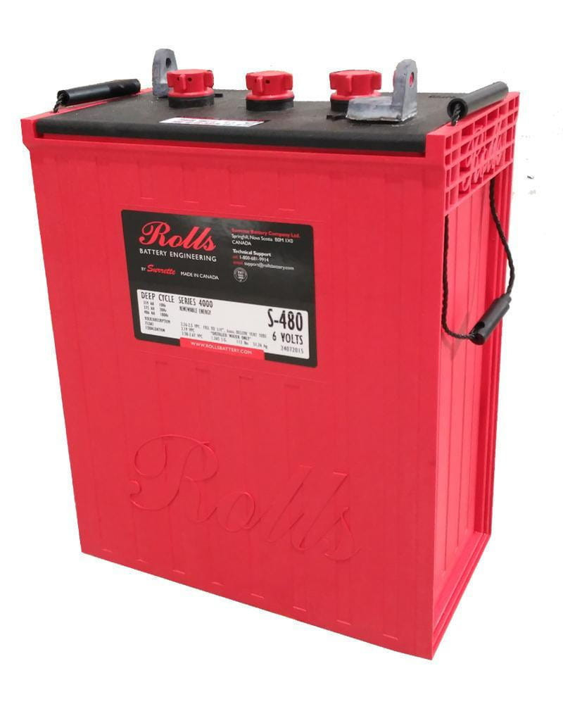 Batería ROLLS 6V S6 L16 S480 449AH C100