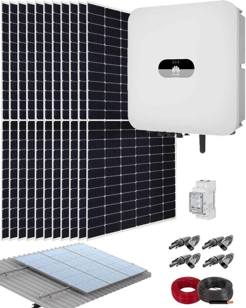 Kit Conexión Red Huawei 5000W 10000kWh año