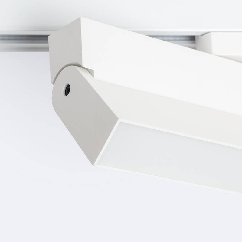 Foco Carril Lineal LED Monofásico 24W Regulable CCT Seleccionable Elegant Blanco