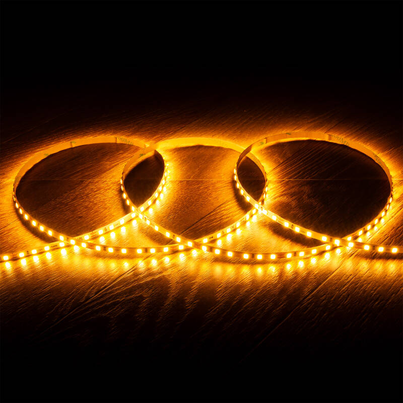 Tira LED 24V SMD 120 LED/m 5m 10W/m 1000lm/m Ancho 5mm Superestrecha Corte 5cm IP20