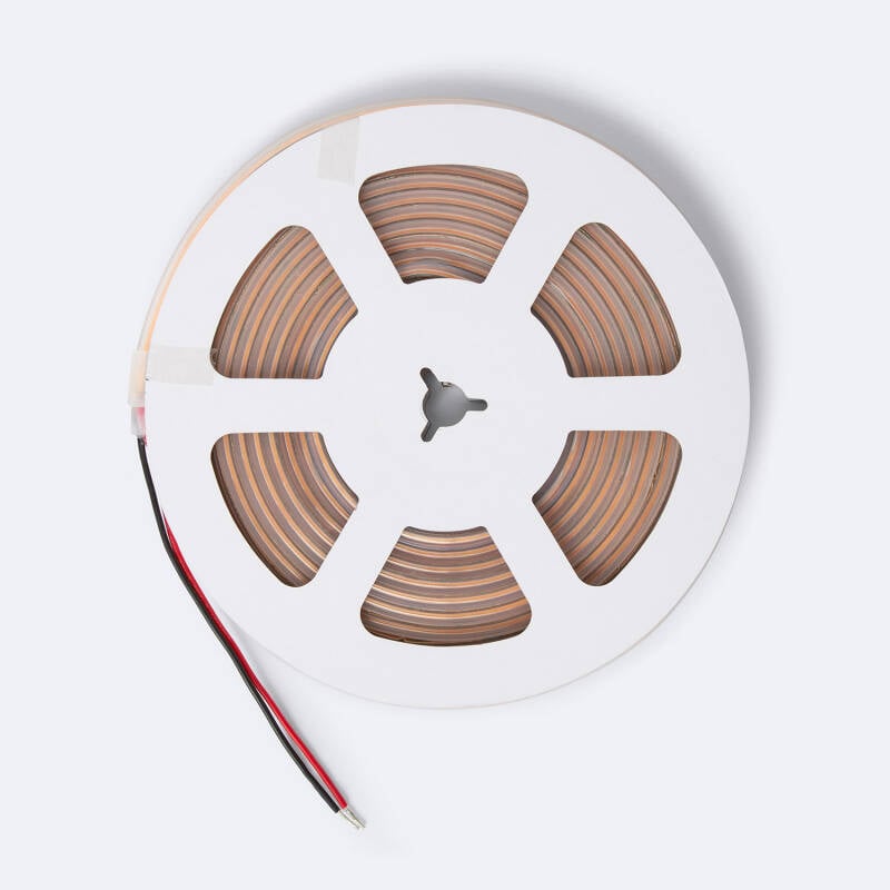 Tira LED 24V COB 320 LED/m 5m 10W/m 1000lm/m Ancho 10mm Corte 5cm IP65 CRI90