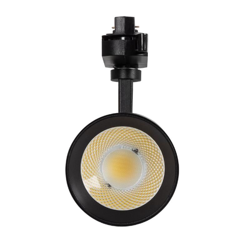 Foco Carril LED Monofásico 20W Mallet Negro