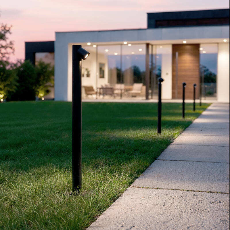 Baliza Exterior LED 6W Superficie Pie 80cm Rihard