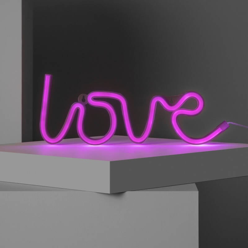Neón LED Love con Batería