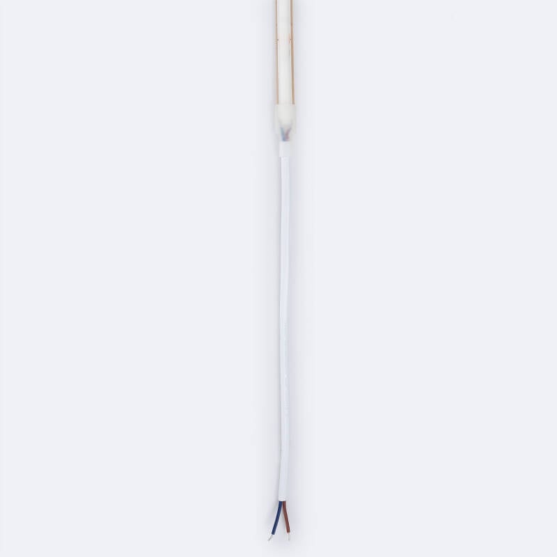 Tira LED Regulable 220V WCOB Autorrectificada 260 LED/m BOBINA 50m 15W/m 1350lm/m SILICONE FLEX Ancho 10mm IP65 Corte 5cm