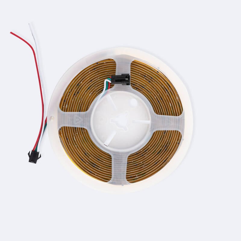Tira LED Digital SPI 24V COB 360 LED/m 5m Ancho 10mm Corte 8 cm IP20