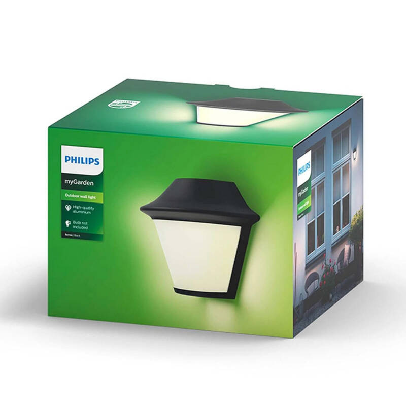 Aplique de Pared Exterior PHILIPS Serres