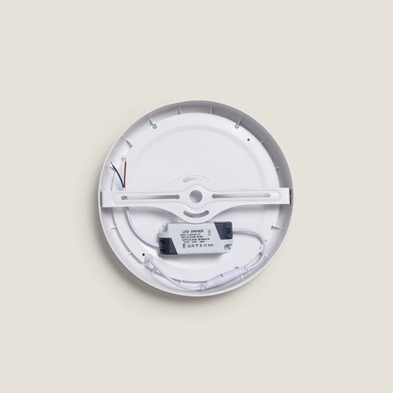 Plafón LED 18W Circular Metal Ø225 mm Design White