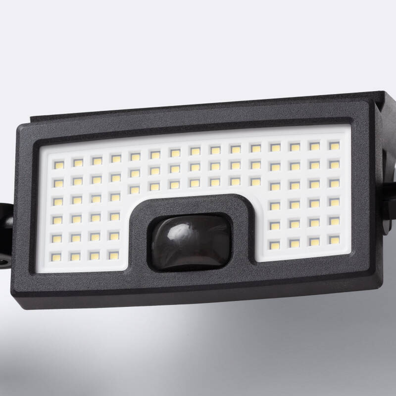 Foco Proyector LED Solar 7W IP65 con Sensor de Movimiento PIR y Crepuscular