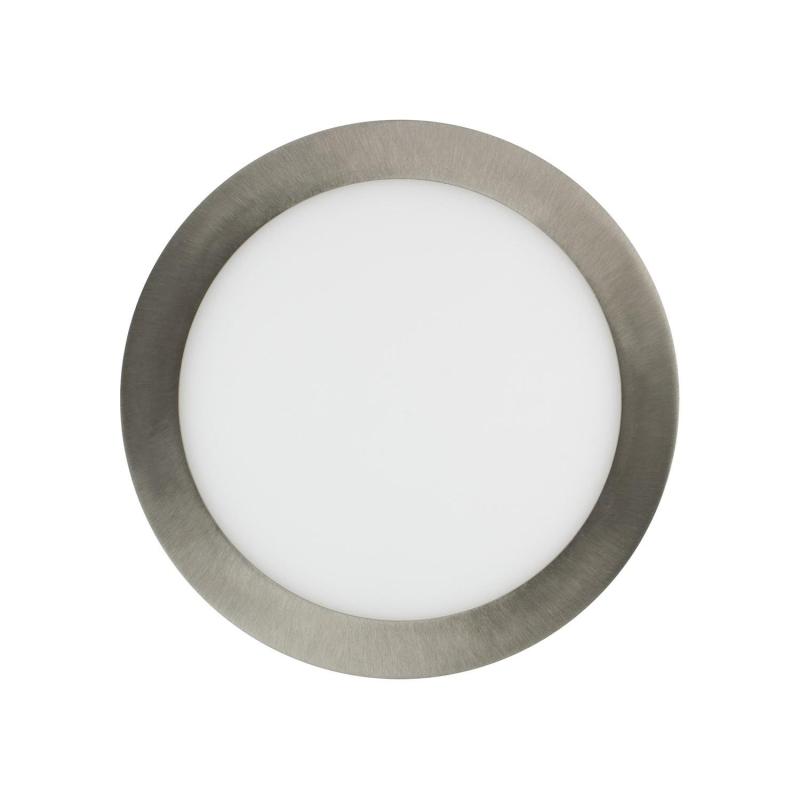 Placa LED 15W Circular SuperSlim Corte Ø 170 mm Silver
