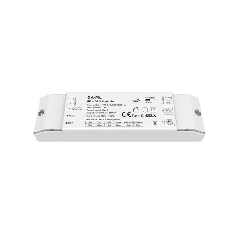 Convertidor RF a DALI DT6/DT8 con BUS integrado SKYDANCE DA-ML Compatible con Pulsador
