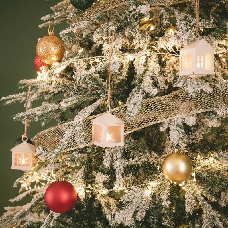 Casita de Navidad LED con Batería Gharan 1