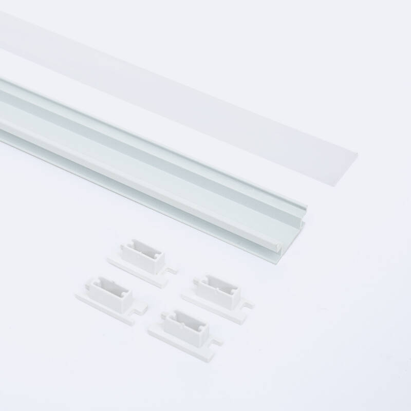 Perfil Aluminio Pisable Suelo para Tiras LED hasta 10 mm