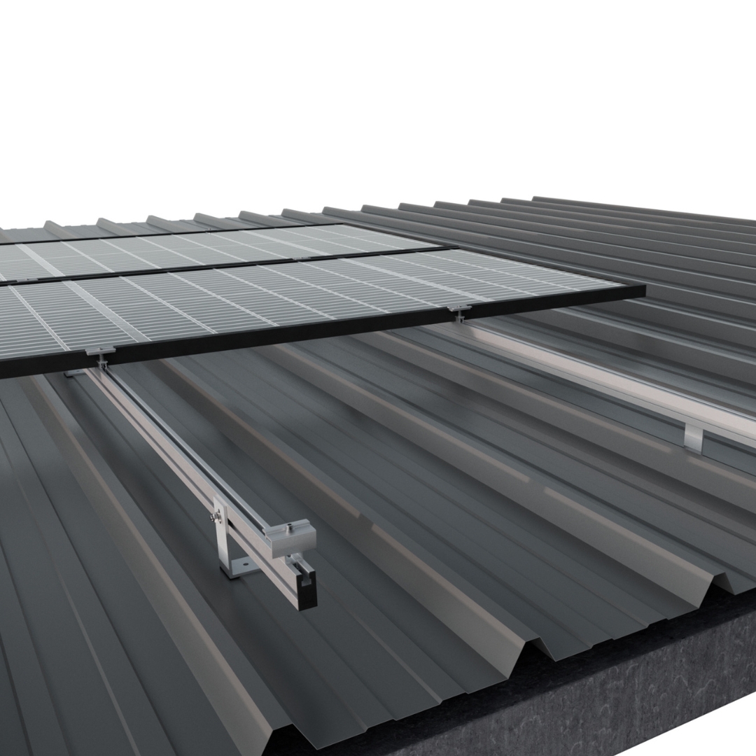 Estructura Coplanar Para 6 Paneles Solares 03V6 M8 A