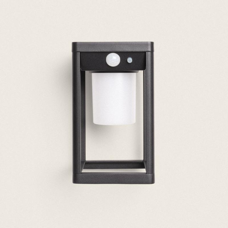 Aplique de Pared Exterior Solar LED 2,5W Aluminio con Sensor de Movimiento Devah