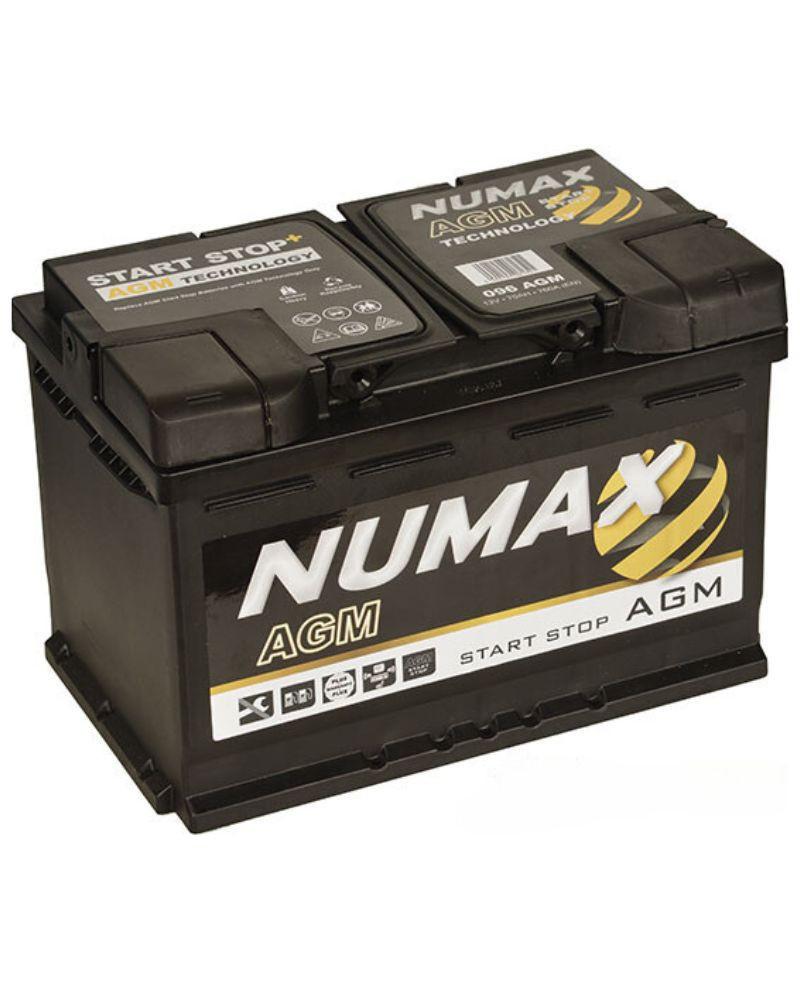 Pack 5 unidades de la Batería AGM 70AH 12V Numax