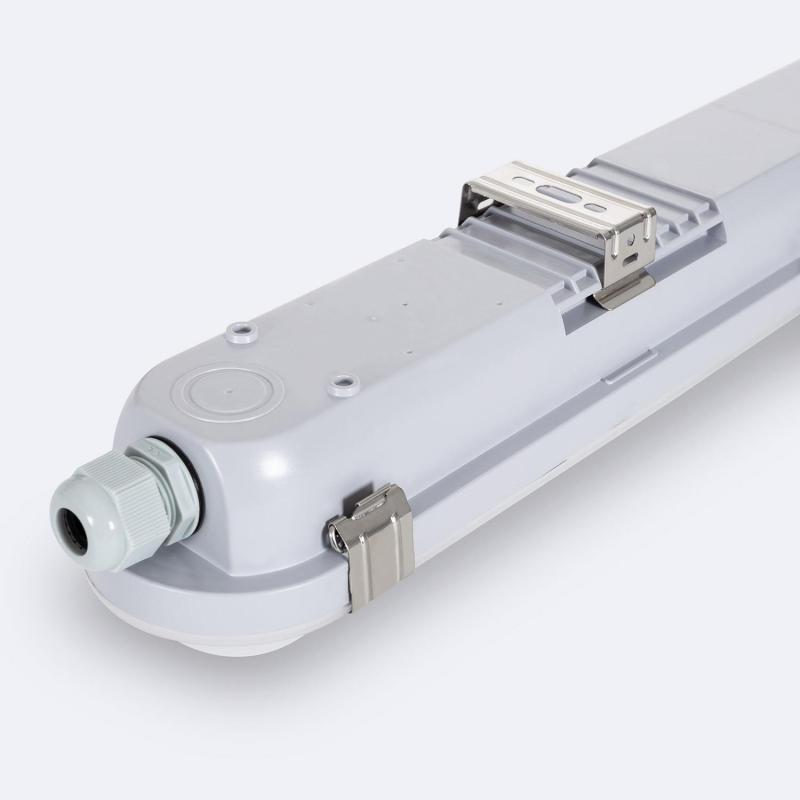 Pantalla Estanca LED 120cm 36W con Luz de Emergencia IP65
