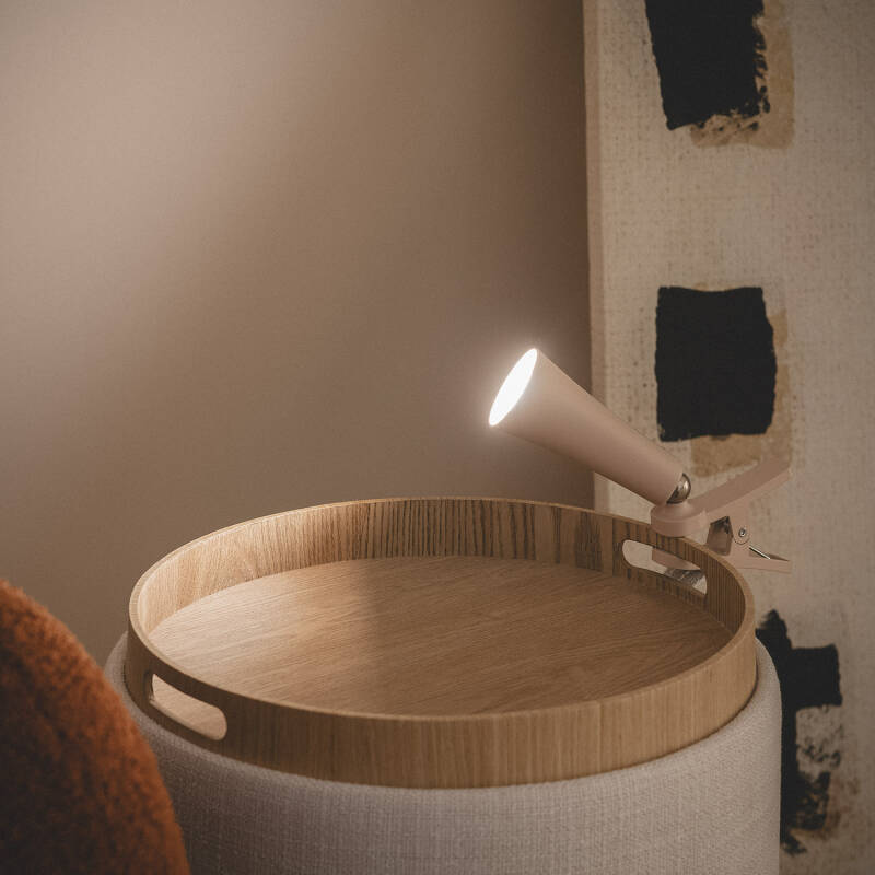 Lámpara de Mesa LED Portátil Metal con Batería USB Recargable Bysta