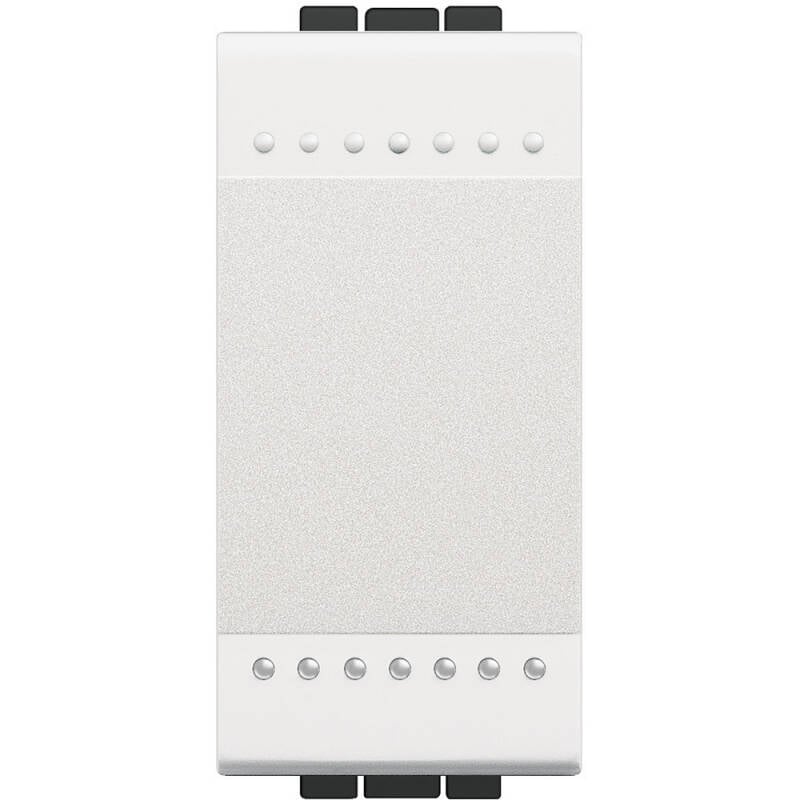 Mecanismo Interruptor Simple 1 Módulo 16AX Borne Auto BTicino Living Light N4001A