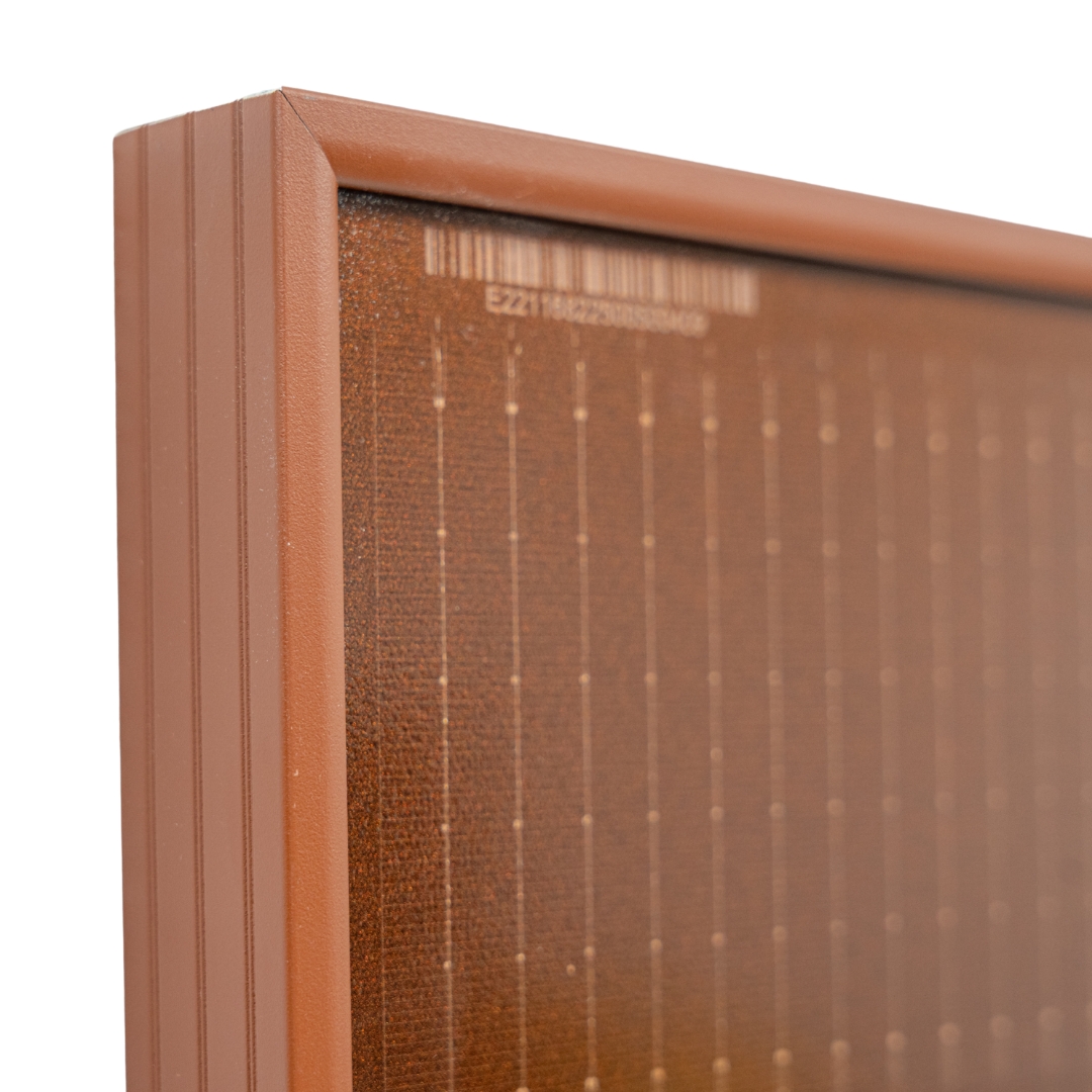 Placa Solar Monocristalina 375W TOPCon N-Type Terracotta