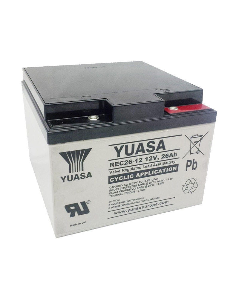 Batería Yuasa REC26-12 12V 26Ah