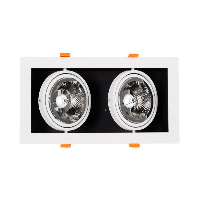 Foco Downlight LED 30W Kardan AR111 Corte 325x165 mm