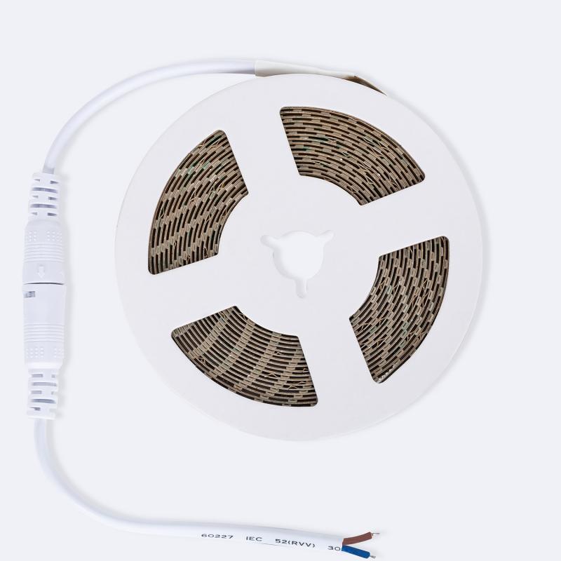 Tira LED 24V SMD 120 LED/m 5m 10W/m 1000lm/m Ancho 8mm Corte 5cm IP20
