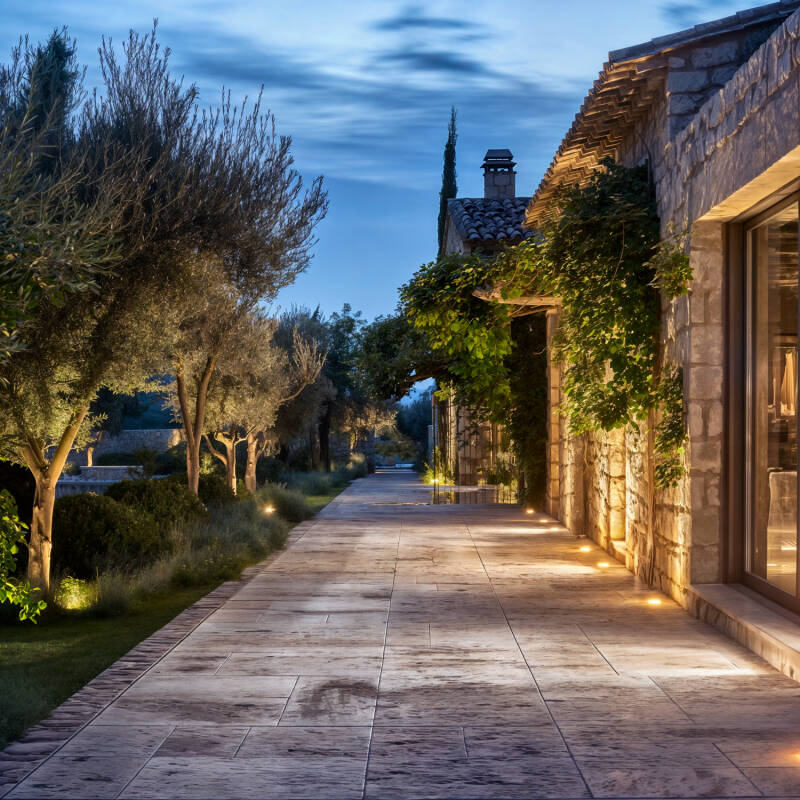 Foco Exterior LED 3W Empotrable Suelo Inox Nebule
