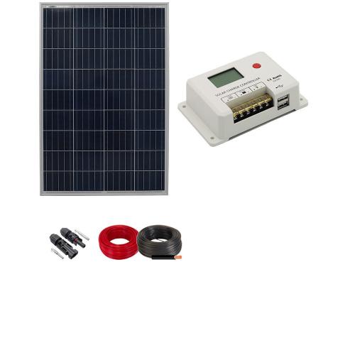 Kit Solar Camping 100W sin Batería