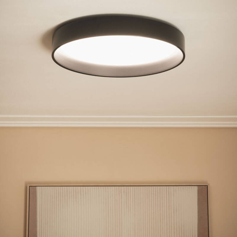 Plafón LED 30W Circular Metal Ø550 mm CCT Seleccionable Big Broadway