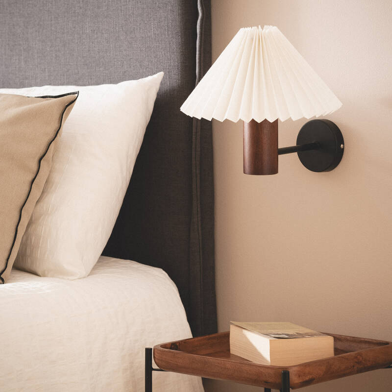 Aplique de Pared Madera Leonessa ILUZZIA