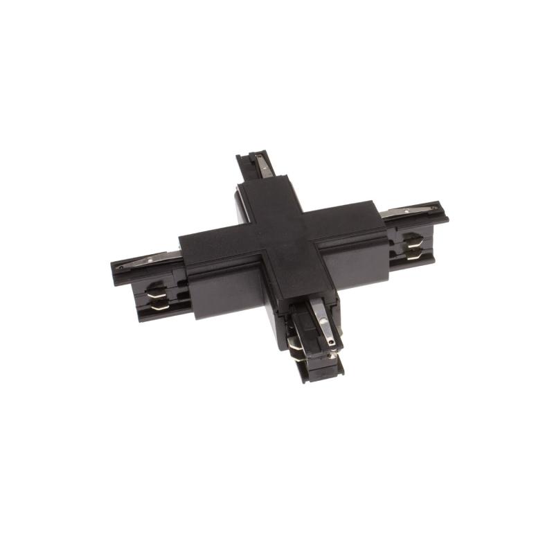 Conector Tipo X para Carril Trifásico