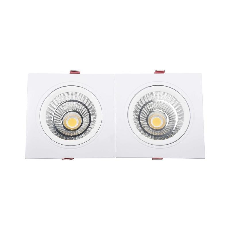 Foco Downlight LED 20W Rectangular Madison Corte 205x90 mm