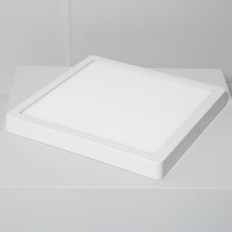 Plafón LED 24W Cuadrado Superslim CCT Seleccionable 280x280 mm