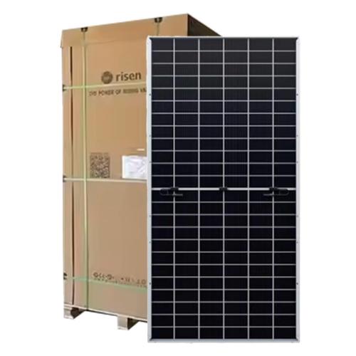 Pallet Placas Solares Fotovoltaicas 660W Bifacial Risen RSM132-8