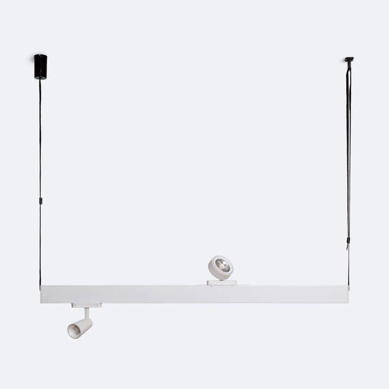 Barra Lineal LED 120cm 30W Suwis con Carril Magnético 20mm