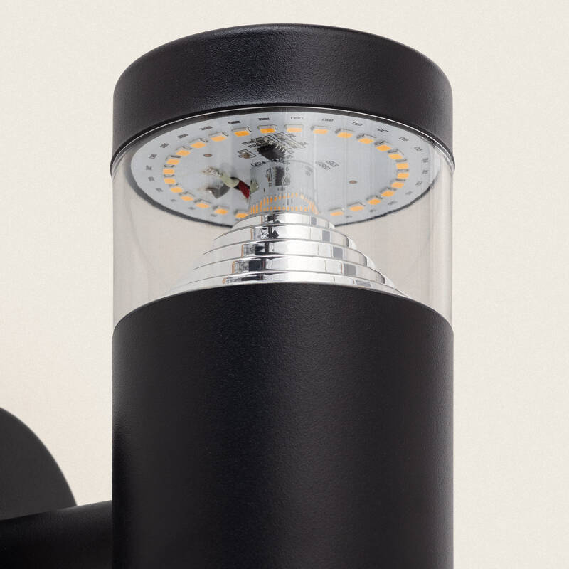 Lámpara de Pared Exterior LED 5W Acero Inoxidable Inti Black
