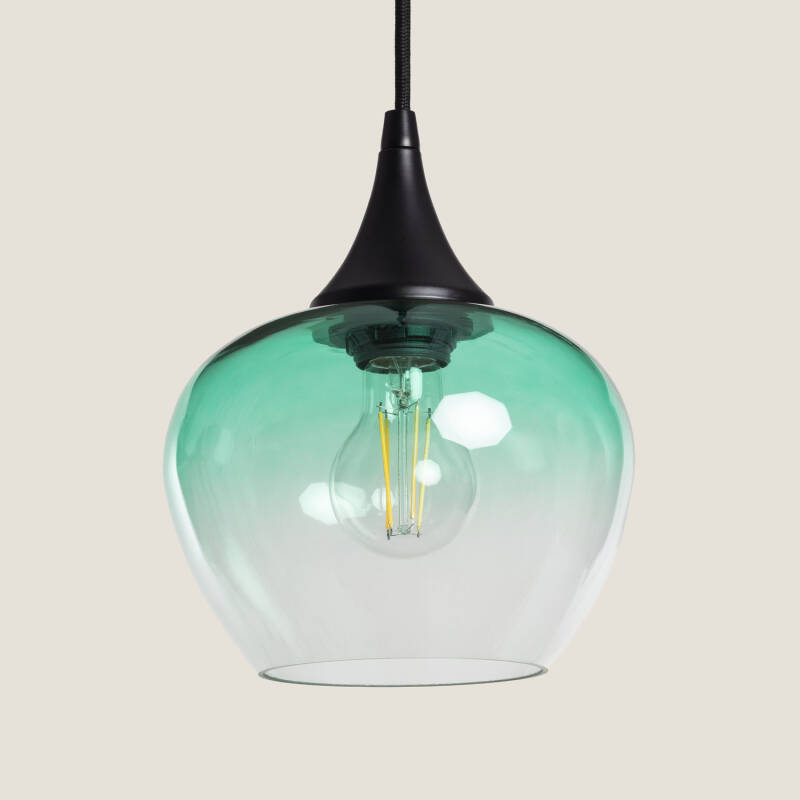 Lámpara Colgante Cristal Manzana