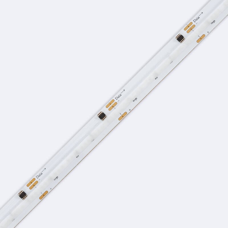 Tira LED Digital SPI 24V RGBIC COB 360 LED/m 5m Ancho 10mm Corte 5 cm IP20