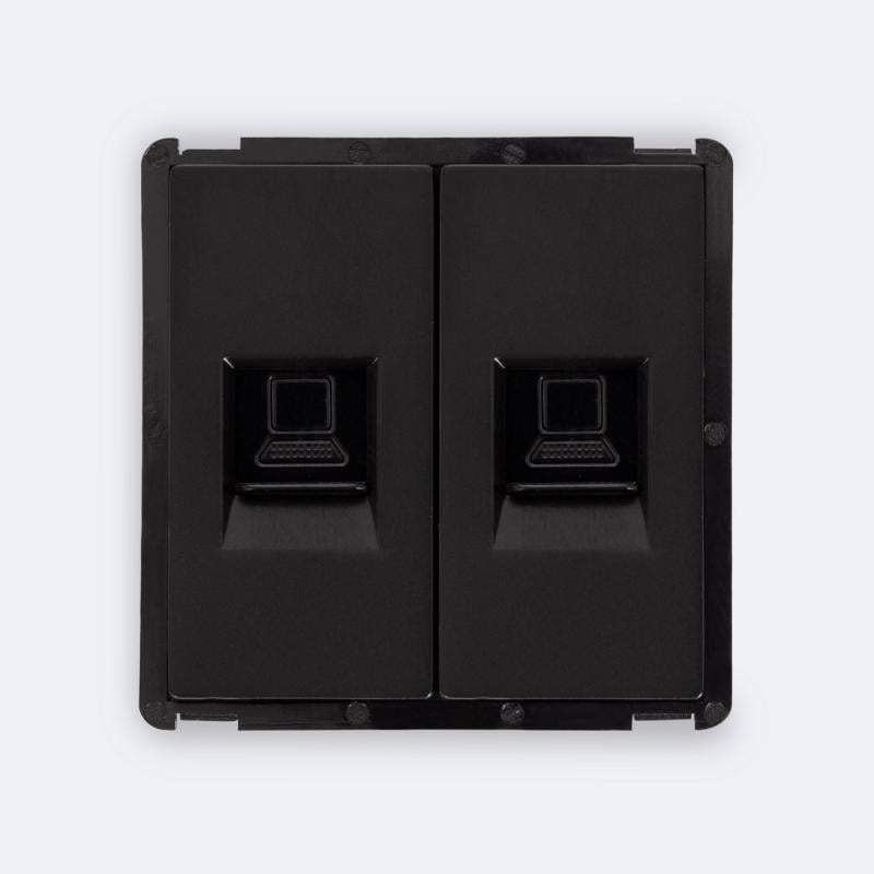 Toma RJ45 Cat 6 Doble Internet Modern