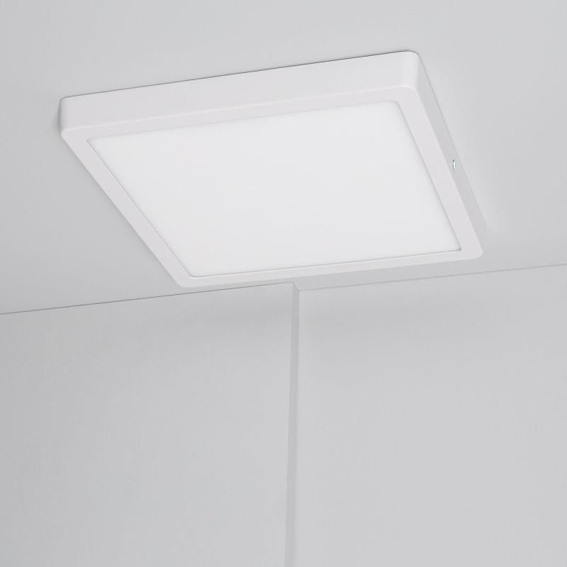 Plafón LED 24W Cuadrado Superslim CCT Seleccionable 280x280 mm